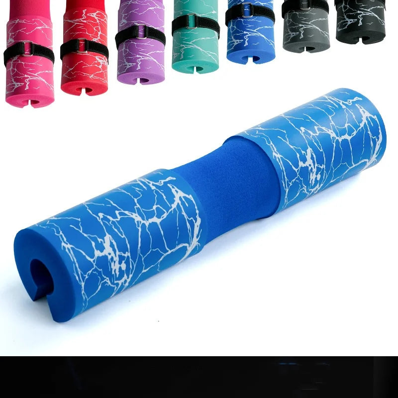 Barbell Squat Pad - Neck & Shoulder Protective Pad - Great for Squats, Lunges, Hip Thrusts, Weight Lifting & More - Fit Standard and Olympic Bars Perfectly