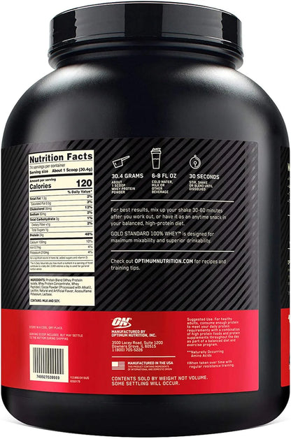 Optimum Nutrition, 100% WHEY Gold Choc 5LB