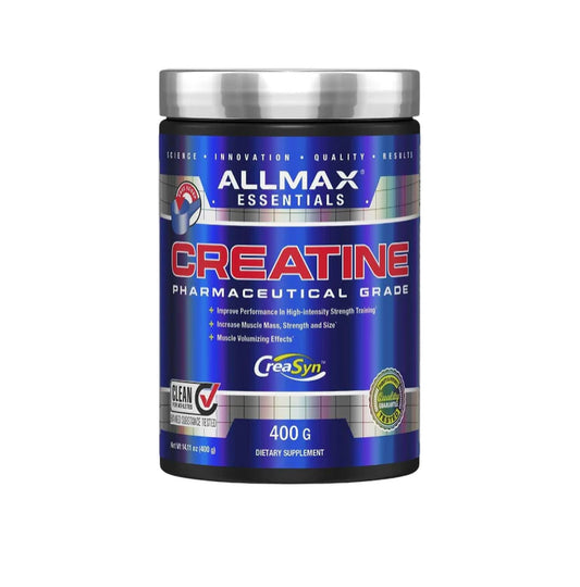 ALLMAX Nutrition - Creatine Monohydrate, Micronized Creatine Powder for Strength and Muscle Recovery, Gluten Free & Fast Absorbing 400G