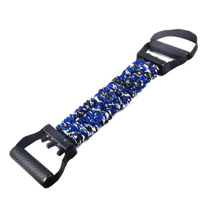 2025 New 3-Hole Resistance Stretcher,Adjustable 3-Way Resistance Band,Chest Expander Stretch Bands with Handles,Full Body Stretching & Strength Training(Green)