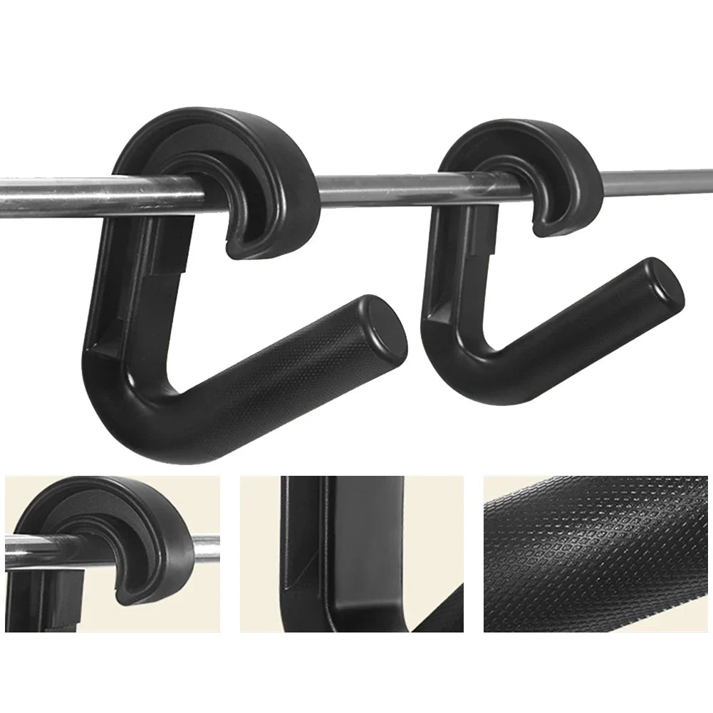 Neutral Grip Handles for Pull Up: Ergonomic Portable Hooks for Barbell Row Deadlift Resistant Bands for Home Gym Fitness Enthusiasts