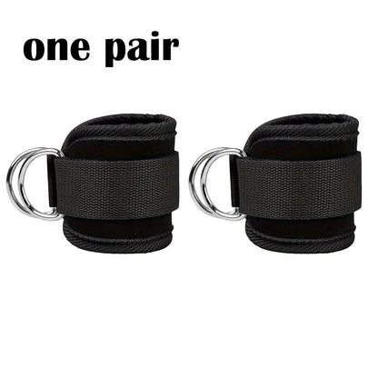 Ankle Resistance Bands with Cuffs for Women & Men - 3-Level Adjustable Leg & Glute Workout Equipment, Portable Home Gym Exercise Bands for Kickbacks, Hip Thrusts, Yoga, Strength Training