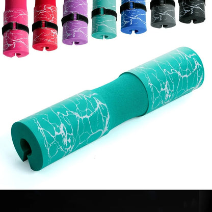 Barbell Squat Pad - Neck & Shoulder Protective Pad - Great for Squats, Lunges, Hip Thrusts, Weight Lifting & More - Fit Standard and Olympic Bars Perfectly