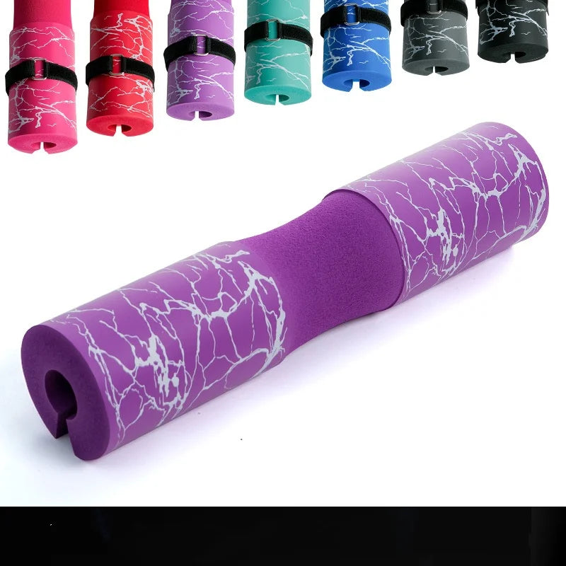 Barbell Squat Pad - Neck & Shoulder Protective Pad - Great for Squats, Lunges, Hip Thrusts, Weight Lifting & More - Fit Standard and Olympic Bars Perfectly