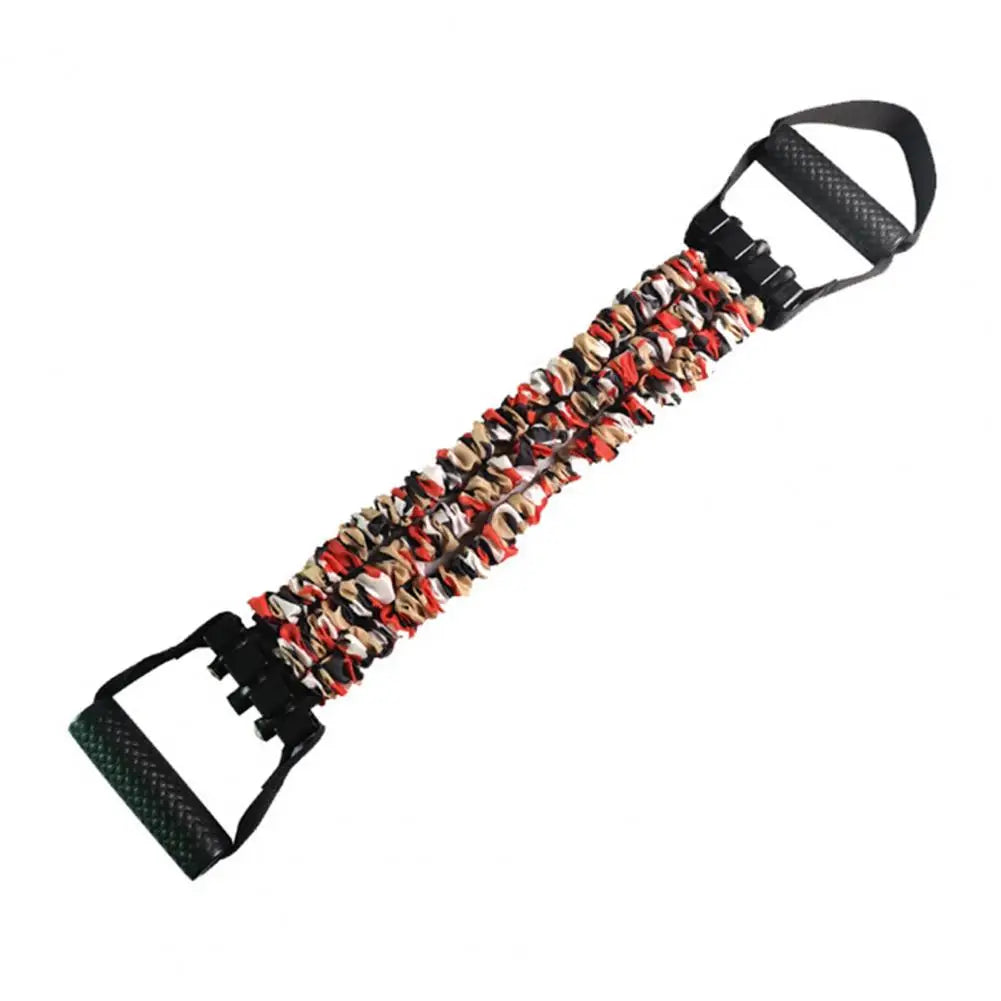 2025 New 3-Hole Resistance Stretcher,Adjustable 3-Way Resistance Band,Chest Expander Stretch Bands with Handles,Full Body Stretching & Strength Training(Green)