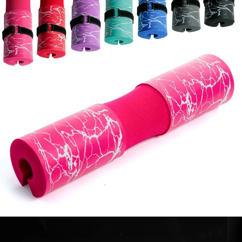 Barbell Squat Pad - Neck & Shoulder Protective Pad - Great for Squats, Lunges, Hip Thrusts, Weight Lifting & More - Fit Standard and Olympic Bars Perfectly