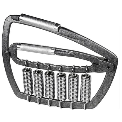 Solid Metal Hand Grip Dynamometer Hand Grip Strength Tester 165Lb Adjustable Grip Strength Trainer with 5 Heavy Duty Springs,Professional Forearm & Finger Exercise Equipment for Athletes,Gym & Home Workouts