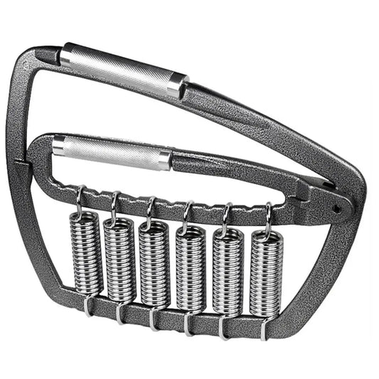 Solid Metal Hand Grip Dynamometer Hand Grip Strength Tester 165Lb Adjustable Grip Strength Trainer with 5 Heavy Duty Springs,Professional Forearm & Finger Exercise Equipment for Athletes,Gym & Home Workouts