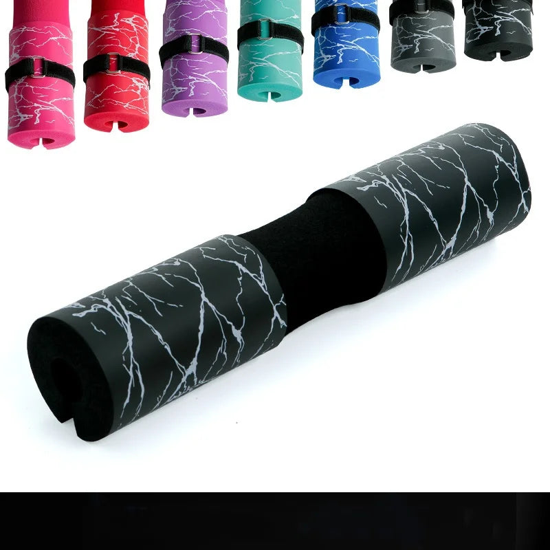 Barbell Squat Pad - Neck & Shoulder Protective Pad - Great for Squats, Lunges, Hip Thrusts, Weight Lifting & More - Fit Standard and Olympic Bars Perfectly