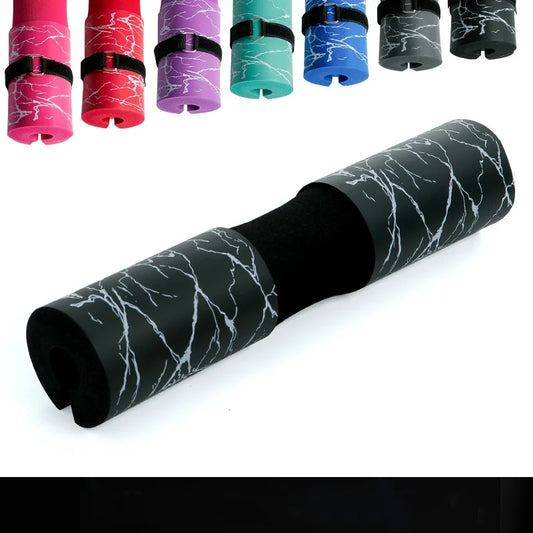 Barbell Squat Pad - Neck & Shoulder Protective Pad - Great for Squats, Lunges, Hip Thrusts, Weight Lifting & More - Fit Standard and Olympic Bars Perfectly