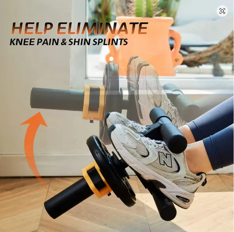 Tibialis Trainer Tib Bar Raise Machine: Strength Training for Calves, Shins, and Ankles - Ripping Lower Leg Muscles Workout - Home Gym Fitness Equipment